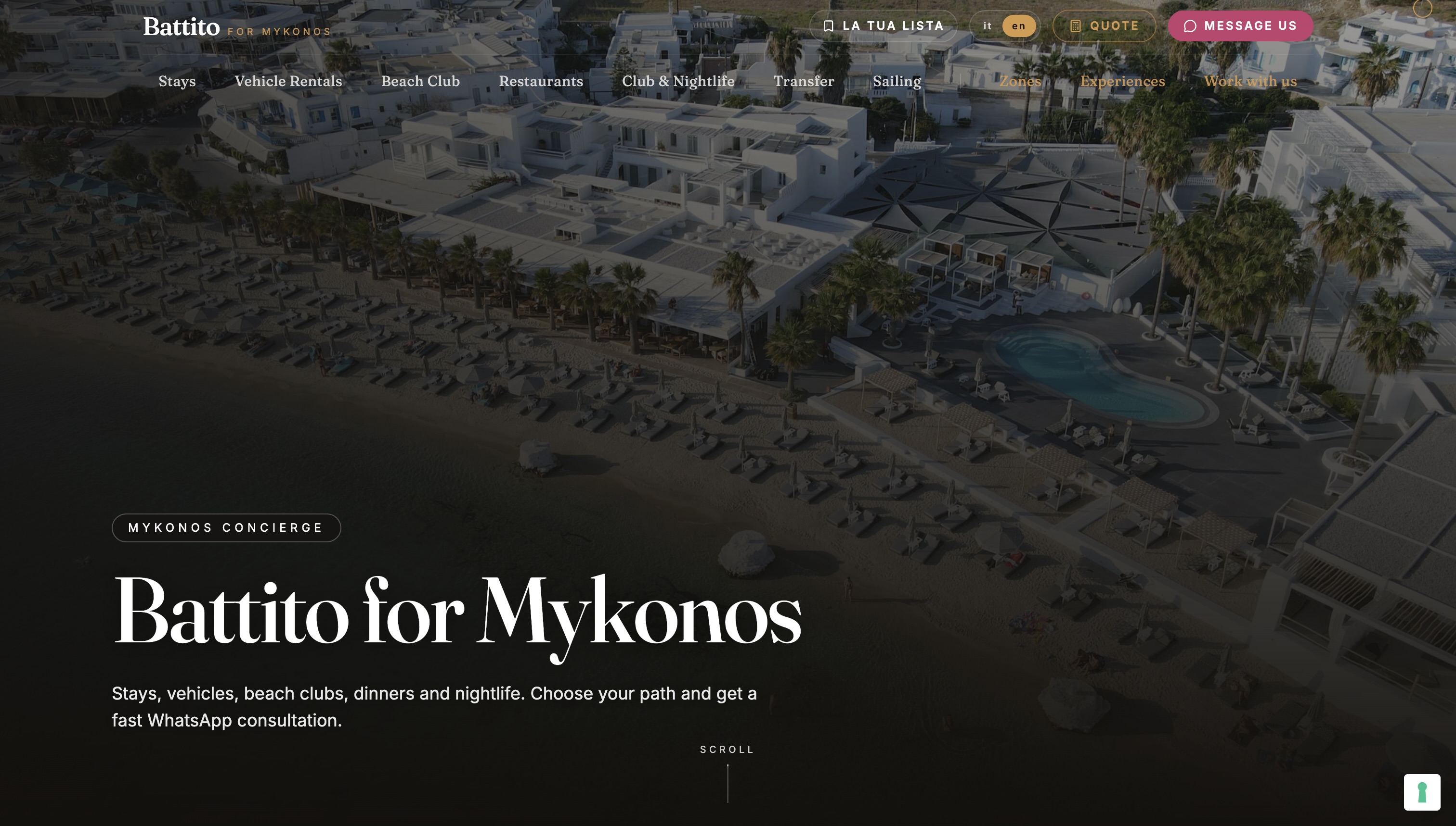 Battito for Mykonos
